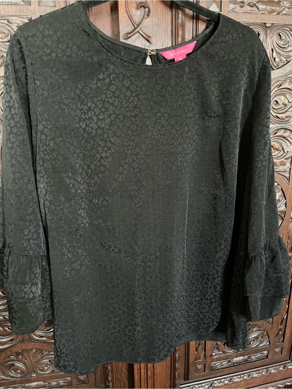 Lilly Pulitzer Christie Flounce Top XL